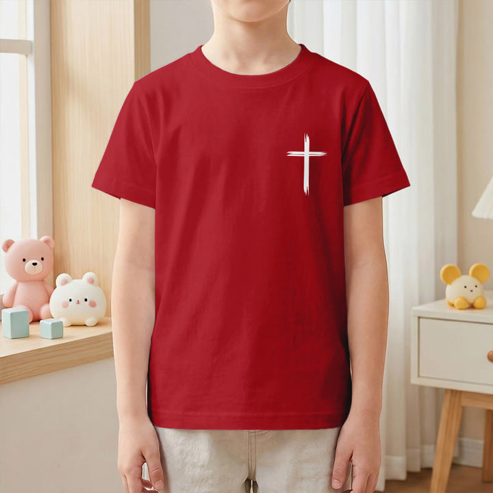 Christianartworkshop T-shirt à manches courtes Faith Kids classique à motif floral « Que tout ce que vous faites soit fait avec amour » - image 58