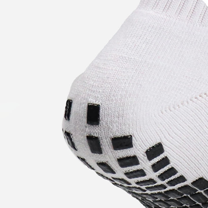 Christianartworkshop Chaussettes de sport à semelle antidérapante et tige verticale, motif croisé multiple - image 5