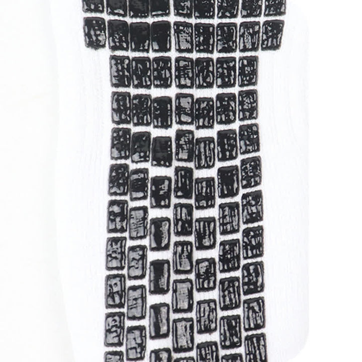 Christianartworkshop Chaussettes de sport à semelle antidérapante et tige verticale, motif croisé multiple - image 6