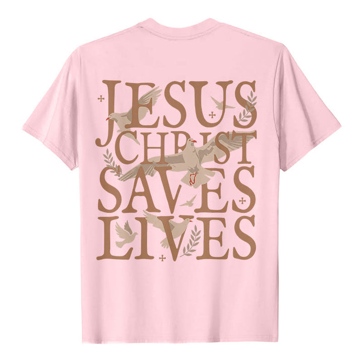 T-shirt graphique Christianartworkshop avec le visage de Jésus et la couronne d'épines - image 16