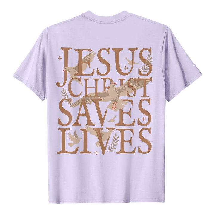 T-shirt graphique Christianartworkshop avec le visage de Jésus et la couronne d'épines - image 19