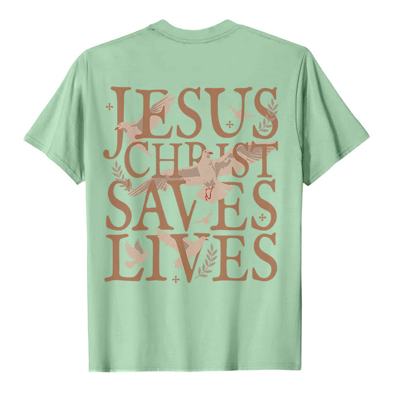 T-shirt graphique Christianartworkshop avec le visage de Jésus et la couronne d'épines - image 22
