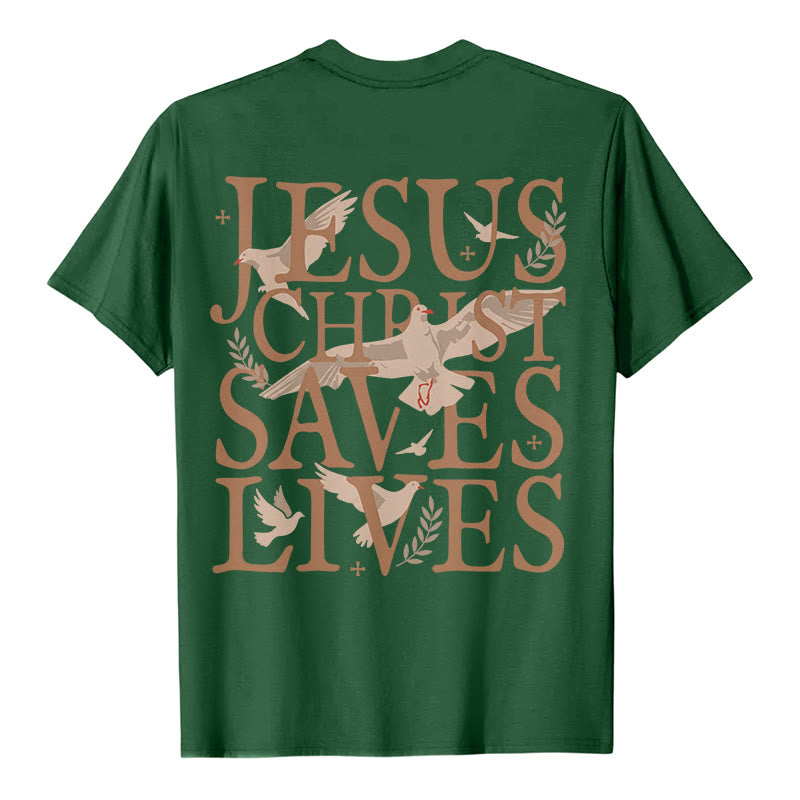 T-shirt graphique Christianartworkshop avec le visage de Jésus et la couronne d'épines - image 26