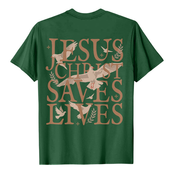 T-shirt graphique Christianartworkshop avec le visage de Jésus et la couronne d'épines - image 26
