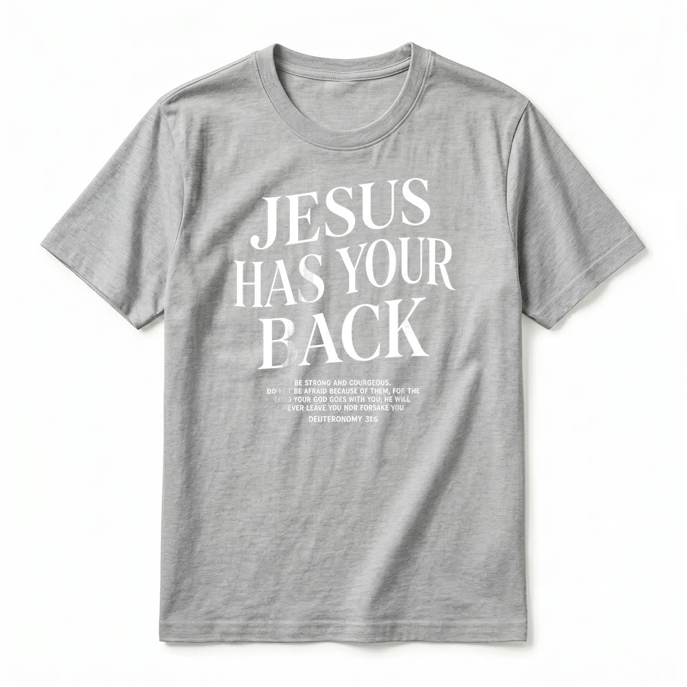 Christianartworkshop T-shirt à manches courtes premium « Jésus veille sur toi » pour croyants confiants - image 17