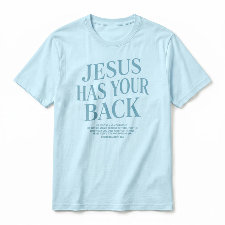 Christianartworkshop T-shirt à manches courtes premium « Jésus veille sur toi » pour croyants confiants - image 8