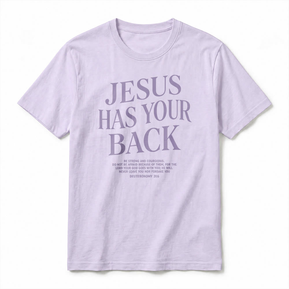 Christianartworkshop T-shirt à manches courtes premium « Jésus veille sur toi » pour croyants confiants - image 11