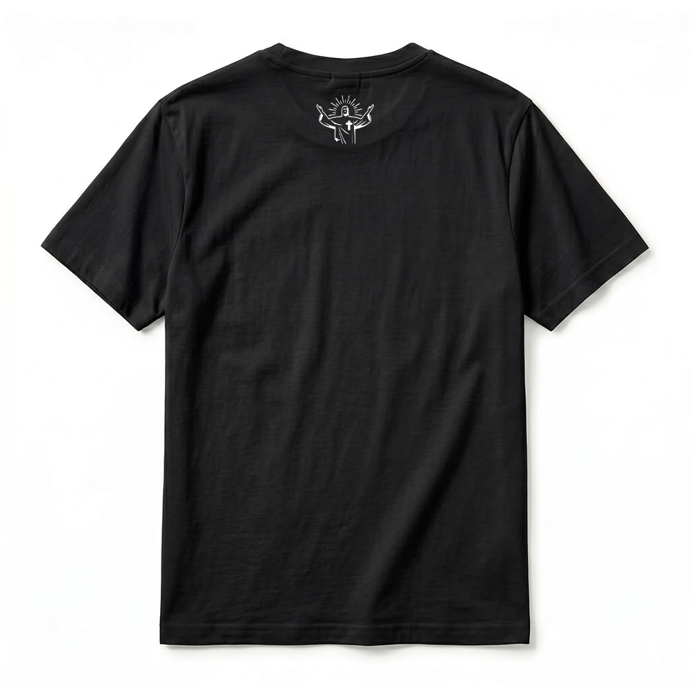 Christianartworkshop T-shirt à manches courtes humoristique de qualité supérieure « Lisez ceci deux fois en silence » - image 10