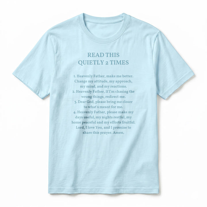 Christianartworkshop T-shirt à manches courtes humoristique de qualité supérieure « Lisez ceci deux fois en silence » - image 18