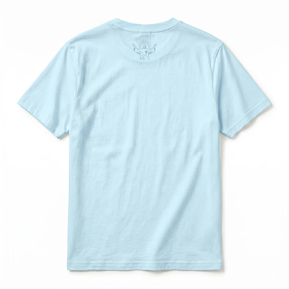 Christianartworkshop T-shirt premium à manches courtes « Prière exaucée » avec la mention « Gratitude fidèle » - image 21