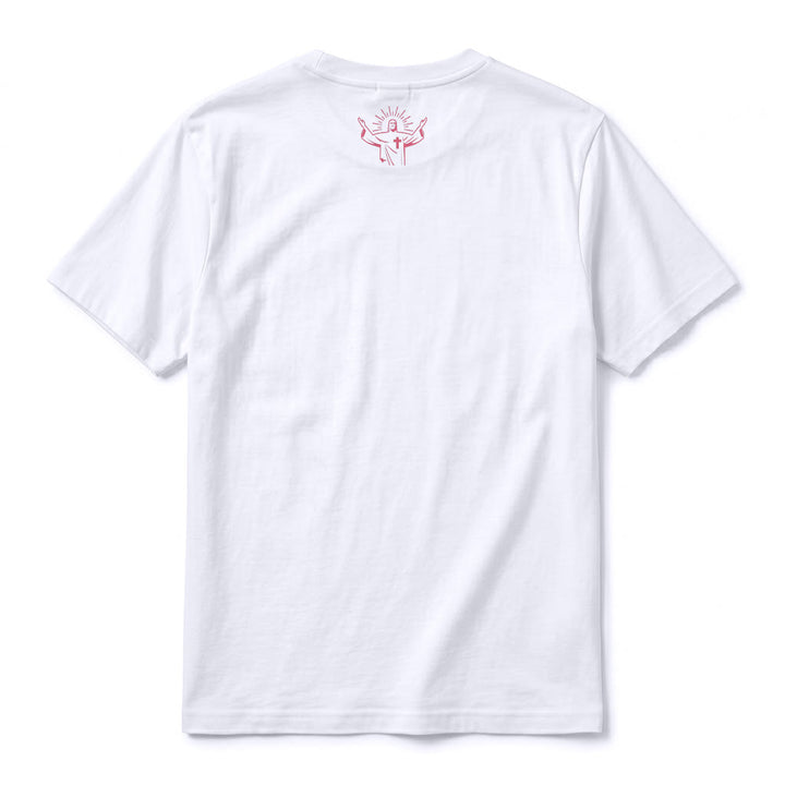 Christianartworkshop Psaume 34:7 « L'Ange du Seigneur » T-shirt premium à manches courtes avec impression recto verso - image 6