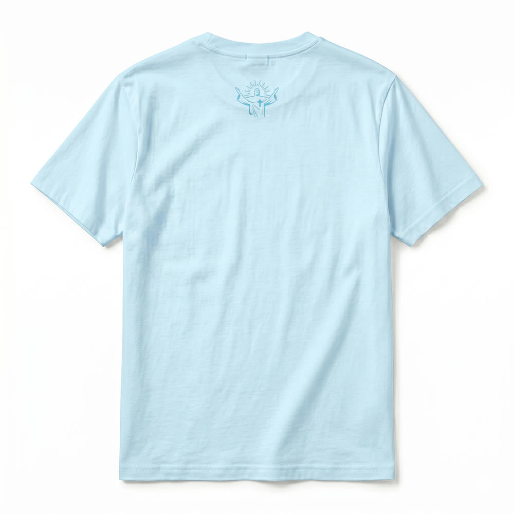 Christianartworkshop T-shirt premium à manches courtes avec imprimé croix « Faith Mom » - image 12