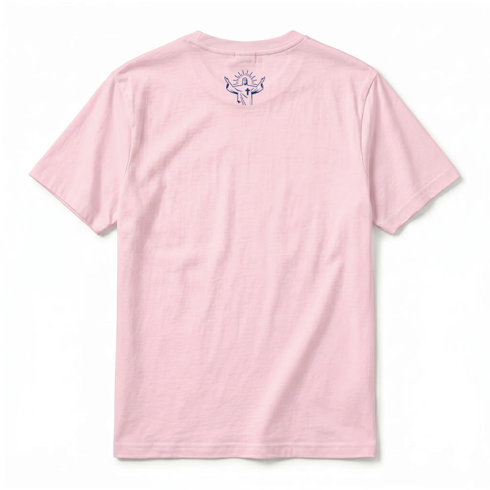 Christianartworkshop T-shirt premium à manches courtes « N'oubliez pas que vous vivez dans une prière exaucée » - image 27