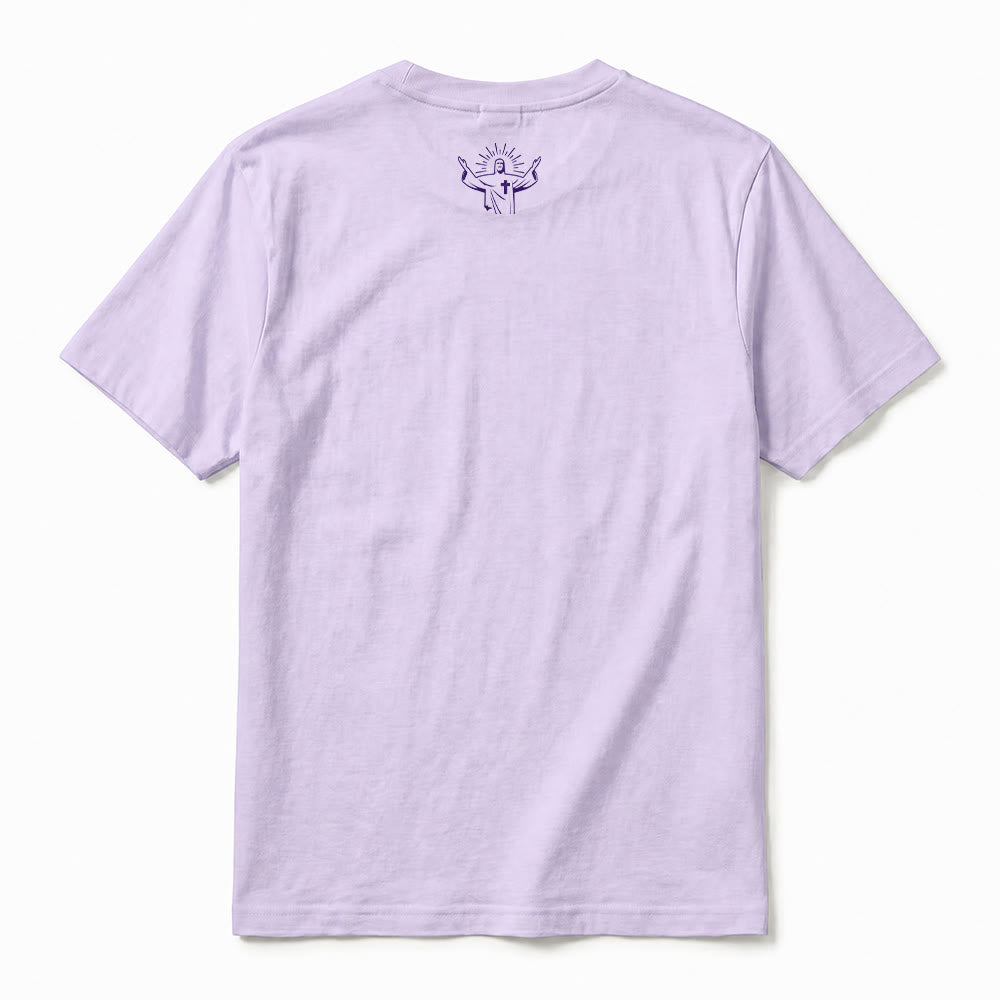Christianartworkshop T-shirt premium à manches courtes « N'oubliez pas que vous vivez dans une prière exaucée » - image 9