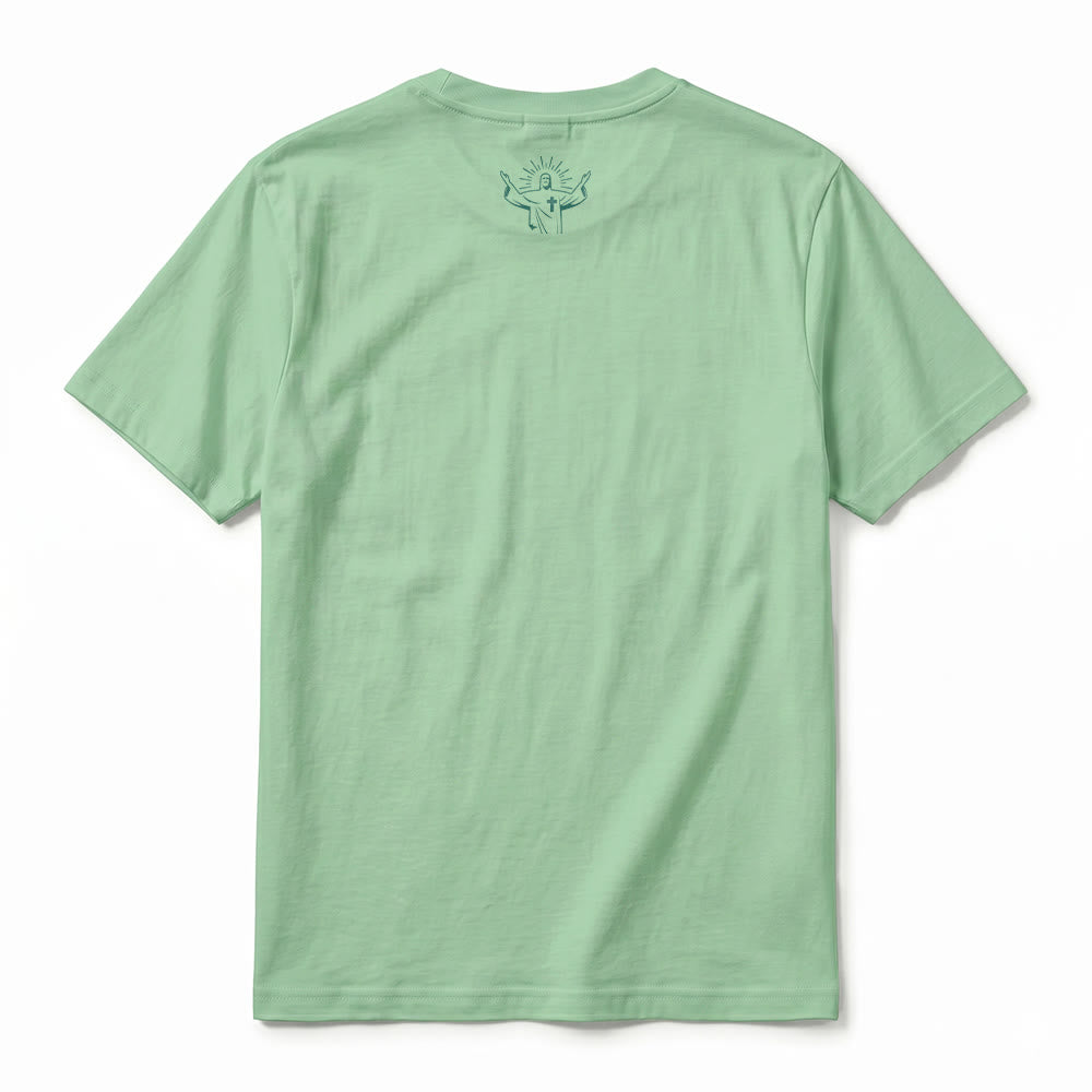 Christianartworkshop T-shirt premium à manches courtes « N'oubliez pas que vous vivez dans une prière exaucée » - image 21