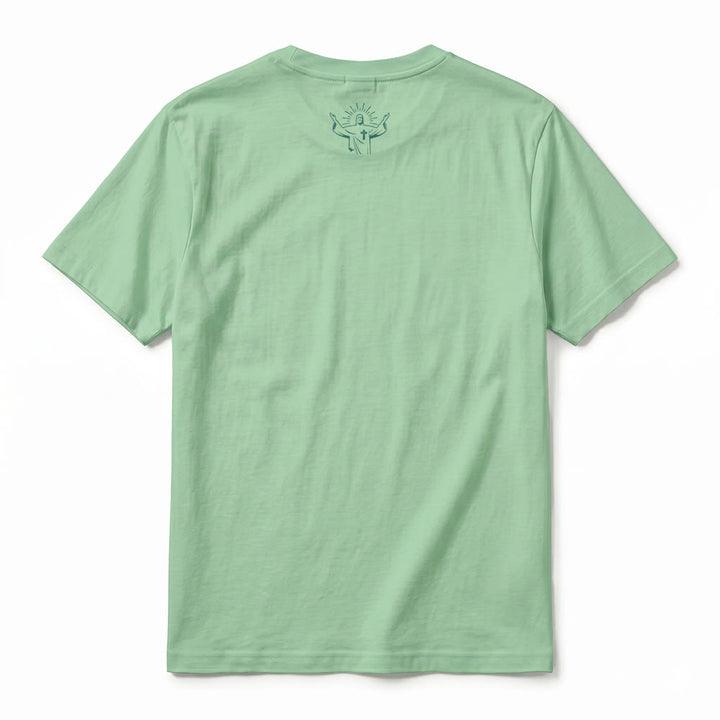 Christianartworkshop T-shirt premium à manches courtes « N'oubliez pas que vous vivez dans une prière exaucée » - image 21