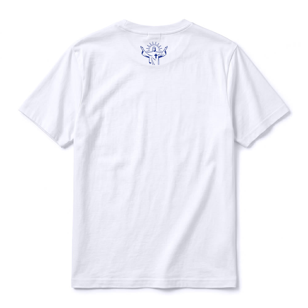 Christianartworkshop T-shirt premium à manches courtes « N'oubliez pas que vous vivez dans une prière exaucée » - image 3