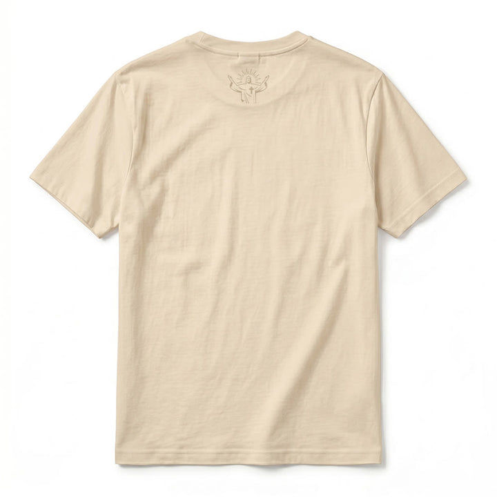 Christianartworkshop T-shirt premium à manches courtes « Il y avait Jésus » à motif floral et papillon - image 12