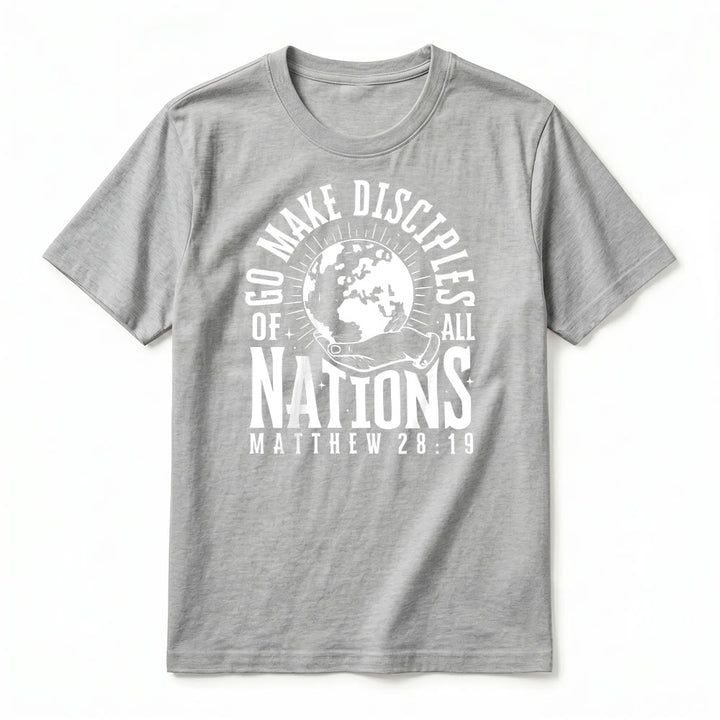 Christianartworkshop T-shirt premium à manches courtes « Allez, faites des disciples de toutes les nations » (Matthieu 28:19) - image 20