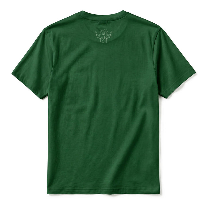 Christianartworkshop T-shirt premium à manches courtes « Si Dieu est pour nous, qui sera contre nous ? Romains 8:31 » - image 12