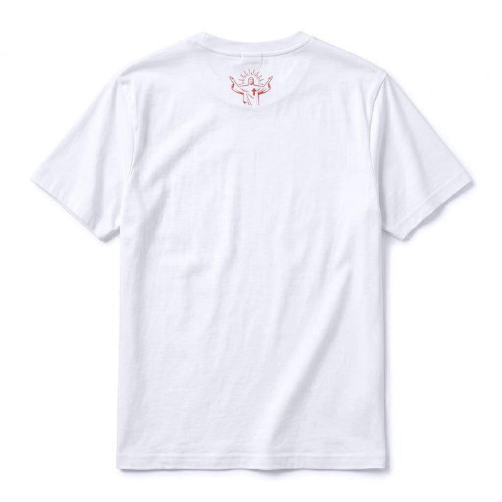 Christianartworkshop T-shirt premium à manches courtes « Rien que le sang de Jésus » - image 3
