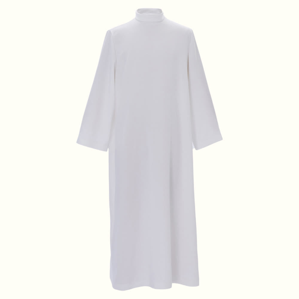 Aube liturgique blanche unie de Christianartworkshop pour les cérémonies sacrées - 3XL - image 2