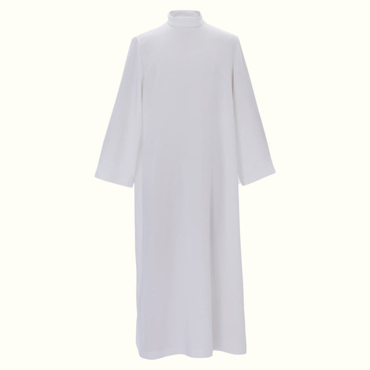 Aube liturgique blanche unie de Christianartworkshop pour les cérémonies sacrées - 3XL - image 2