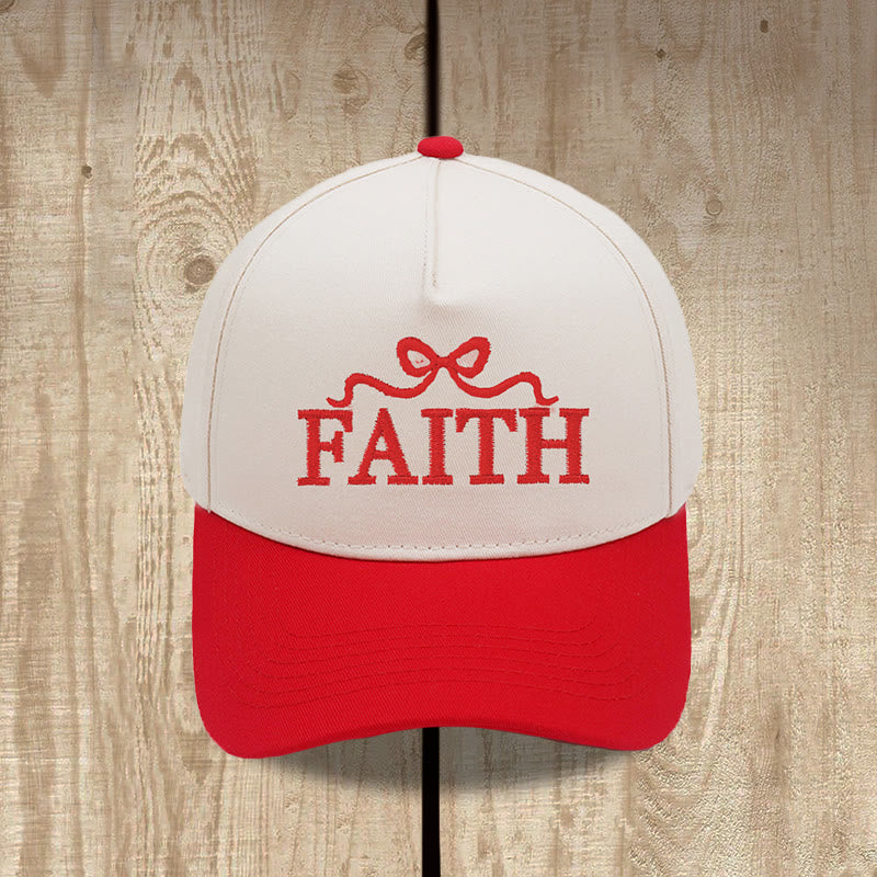 Christianartworkshop Casquette de baseball ajustable FAITH à broderie nœud papillon camouflage - image 6