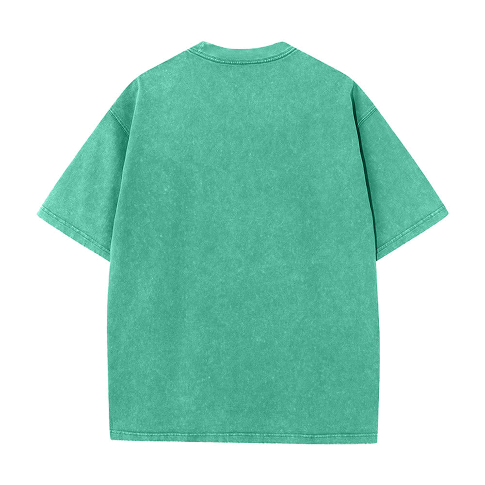 Christianartworkshop T-shirt unisexe délavé avec motif léopard, arbalète et étoile - image 12