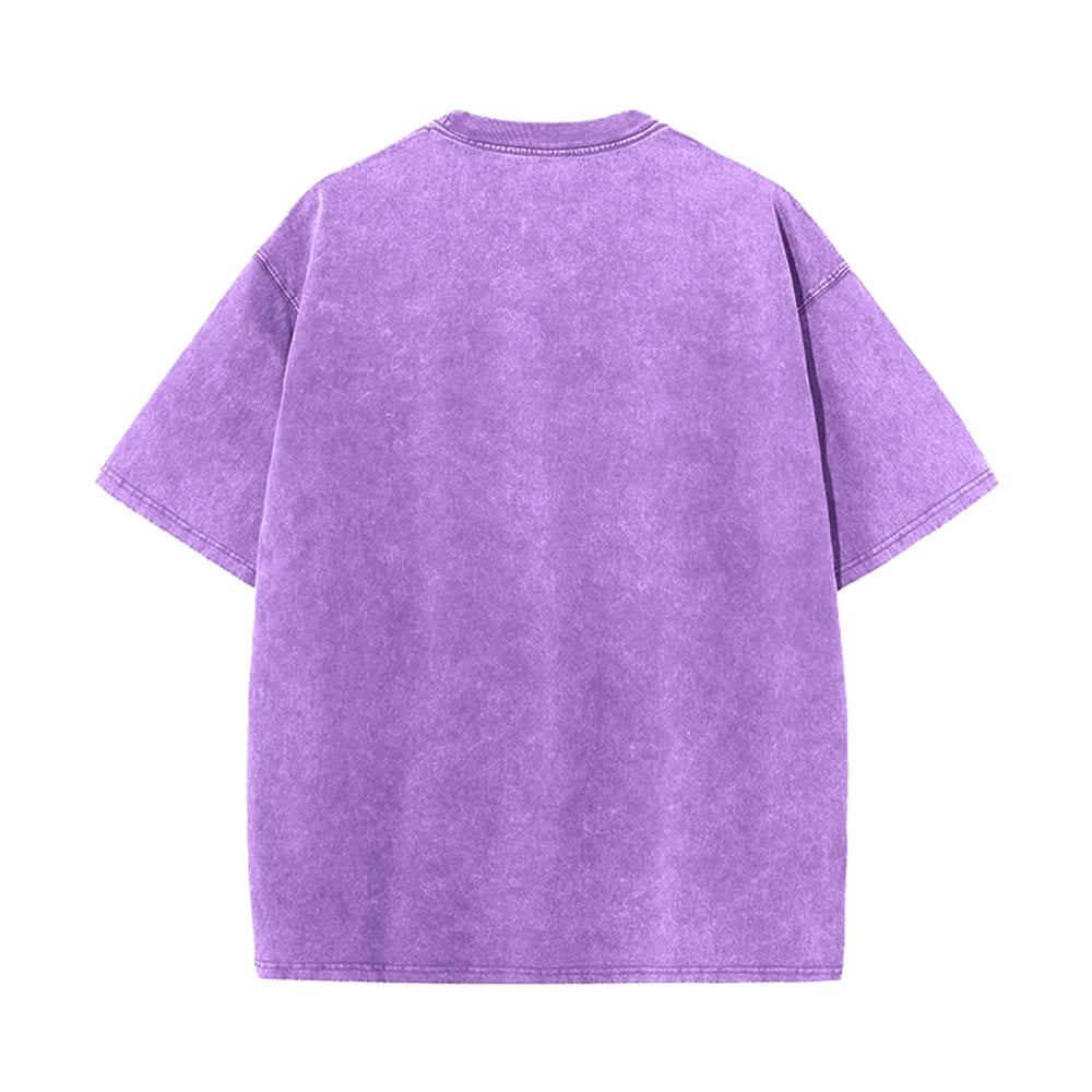 Christianartworkshop T-shirt unisexe délavé avec motif circulaire « Le Chemin de Jésus, la Vérité, la Vie et la Couronne d'épines » - image 24