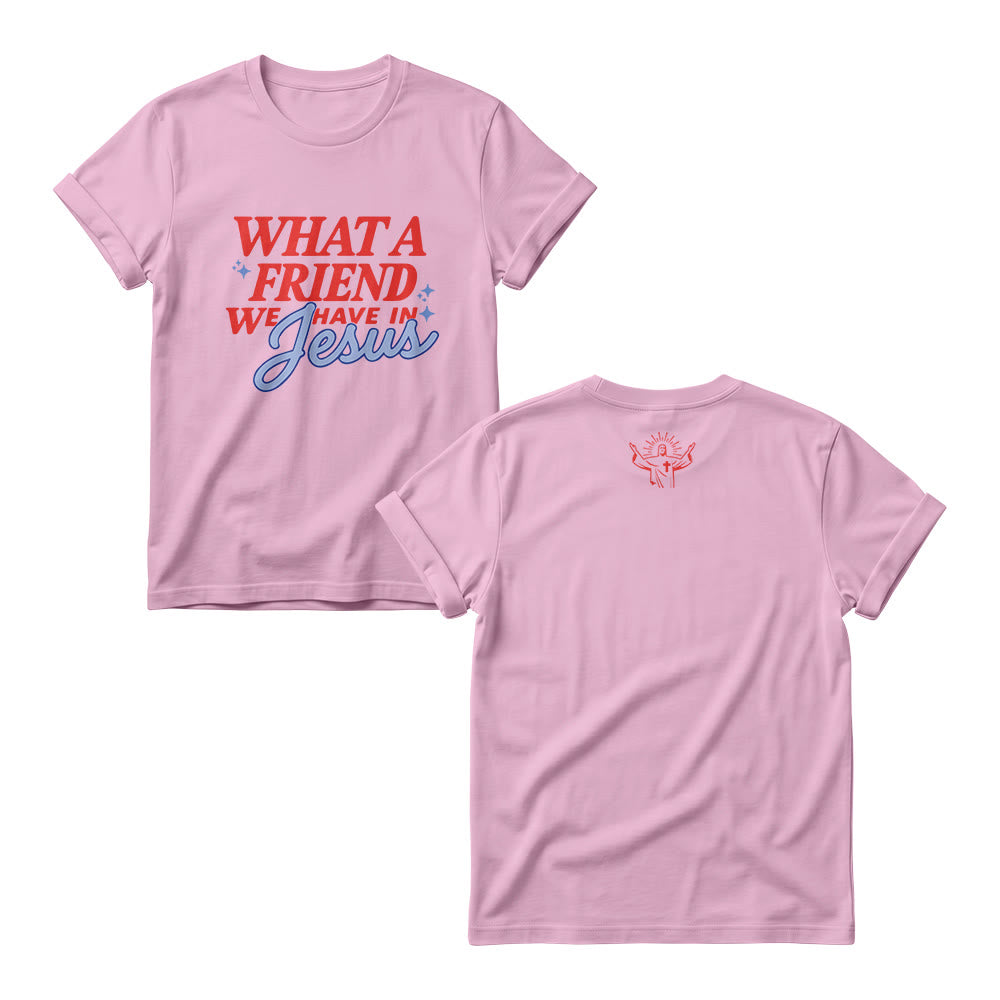 Christianartworkshop Pulls à col rond pour femmes avec imprimé en lettres cursives, petites étoiles scintillantes et accents brillants. - Rose - 4XL - image 4