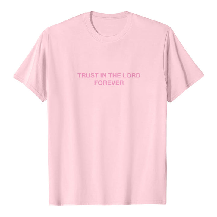 T-shirt Christianartworkshop « Ayez confiance en le Seigneur pour toujours » - image 13