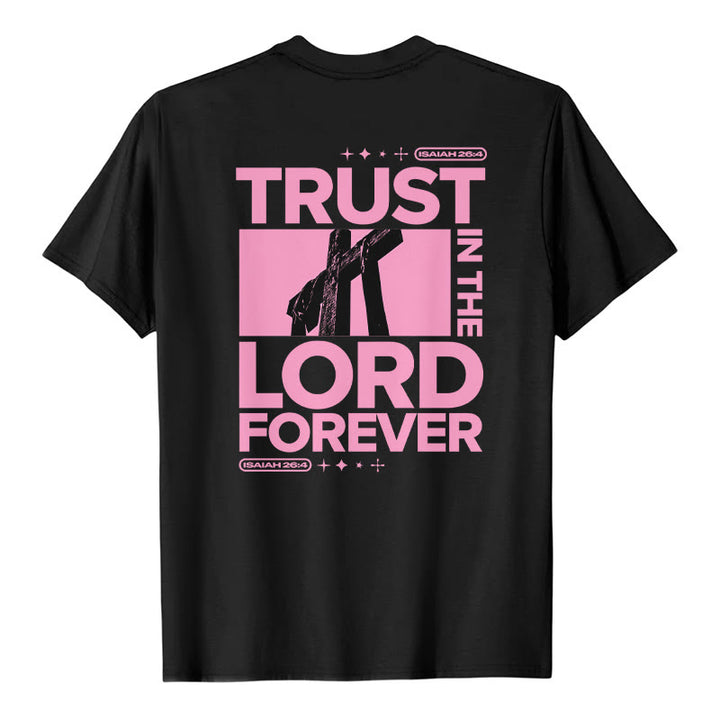 T-shirt Christianartworkshop « Ayez confiance en le Seigneur pour toujours » - image 2