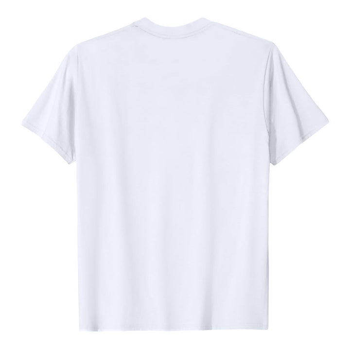 Christianartworkshop T-shirt à manches courtes « Il y a du pouvoir dans le nom de Jésus » avec poing serré, croix et flamme circulaire - image 5