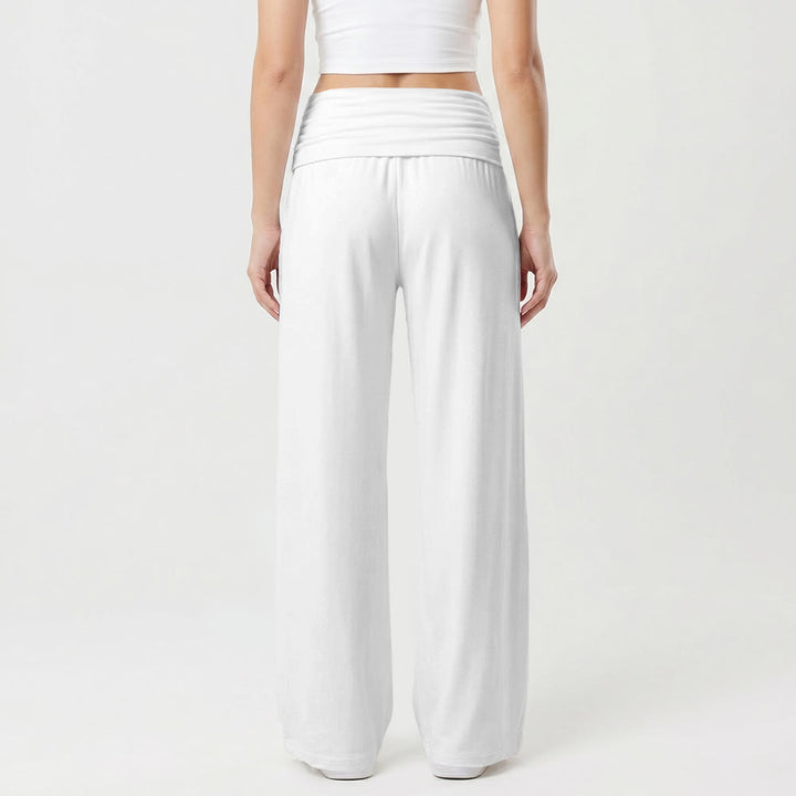 Christianartworkshop Je suis un enfant de Dieu Pantalon à jambes larges imprimé en lettres capitales à l'aide d'un pinceau grossier - image 8