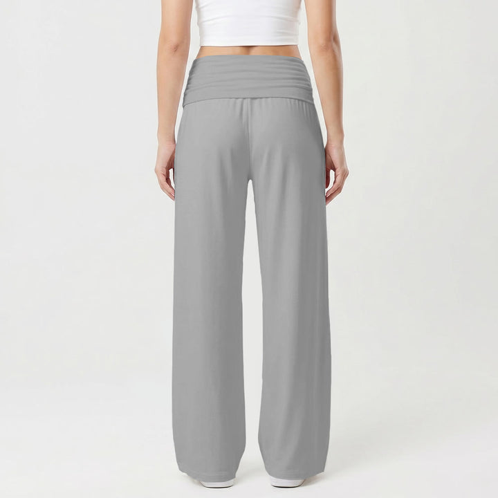 Christianartworkshop Je suis un enfant de Dieu Pantalon à jambes larges imprimé en lettres capitales à l'aide d'un pinceau grossier - image 11