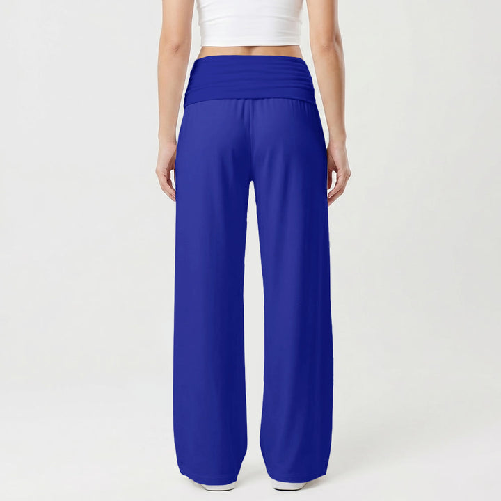 Christianartworkshop Pantalon à jambes larges imprimé croix verticale avec contour de cœur et trois clous verticaux - image 14