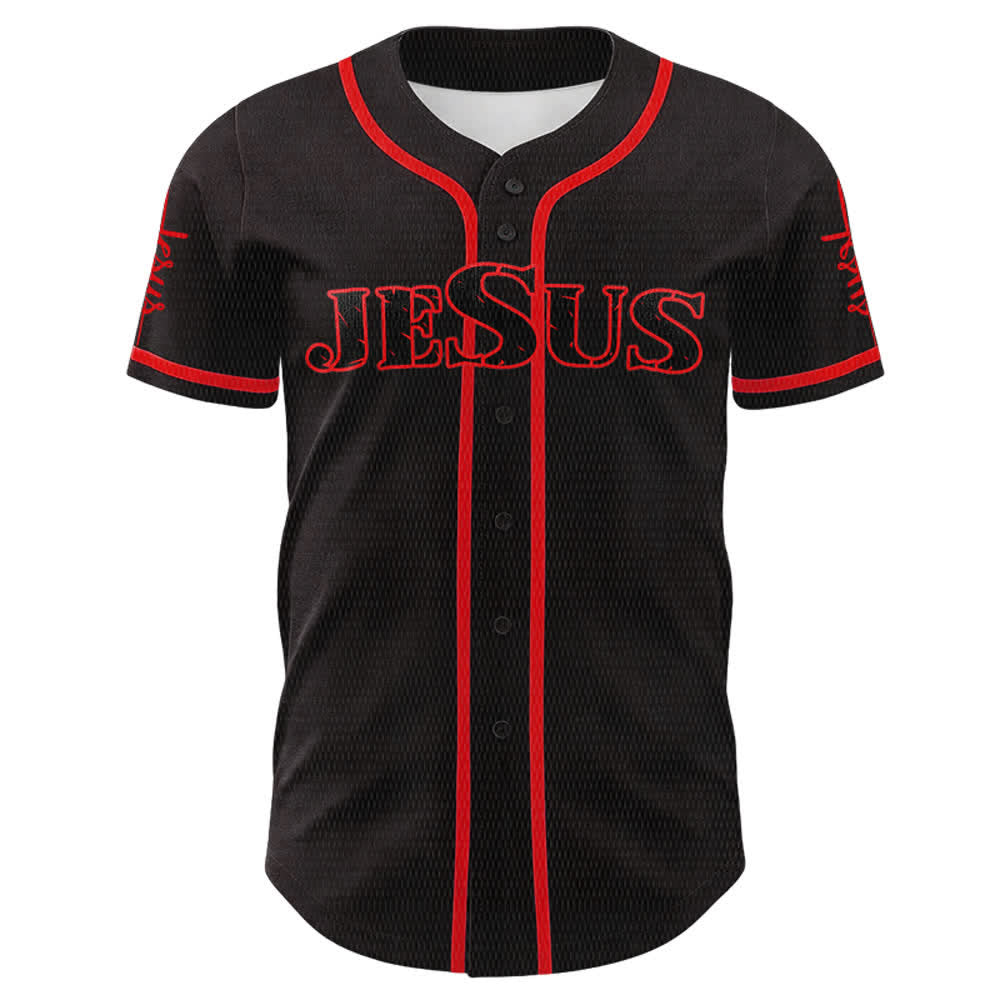 Christianartworkshop Maillot de baseball « Aucune arme forgée contre moi ne prospérera » - image 5