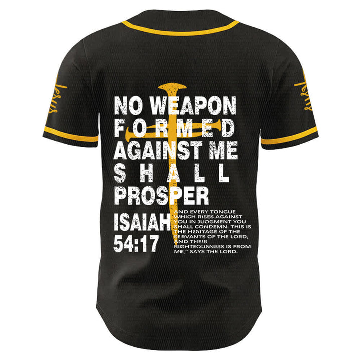 Christianartworkshop Maillot de baseball « Aucune arme forgée contre moi ne prospérera » - image 7