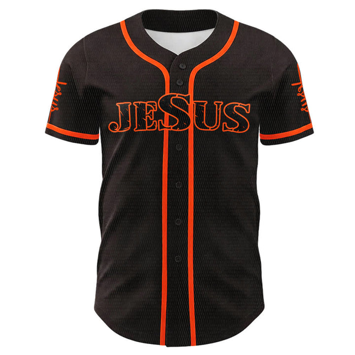 Christianartworkshop Maillot de baseball unisexe « You Need Jesus Faith Statement » - image 11