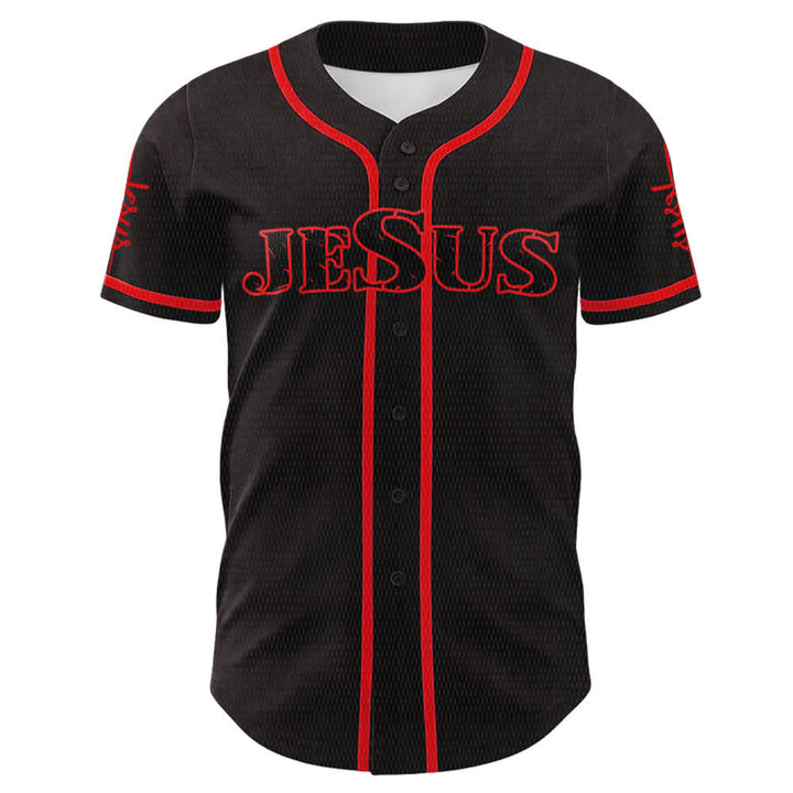 Christianartworkshop Maillot de baseball unisexe « Jésus est mon tout » - image 5