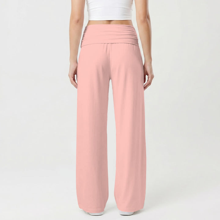 Christianartworkshop Pantalon large pour femme, style décontracté, avec motif floral aquarelle, croix et verset biblique - image 8
