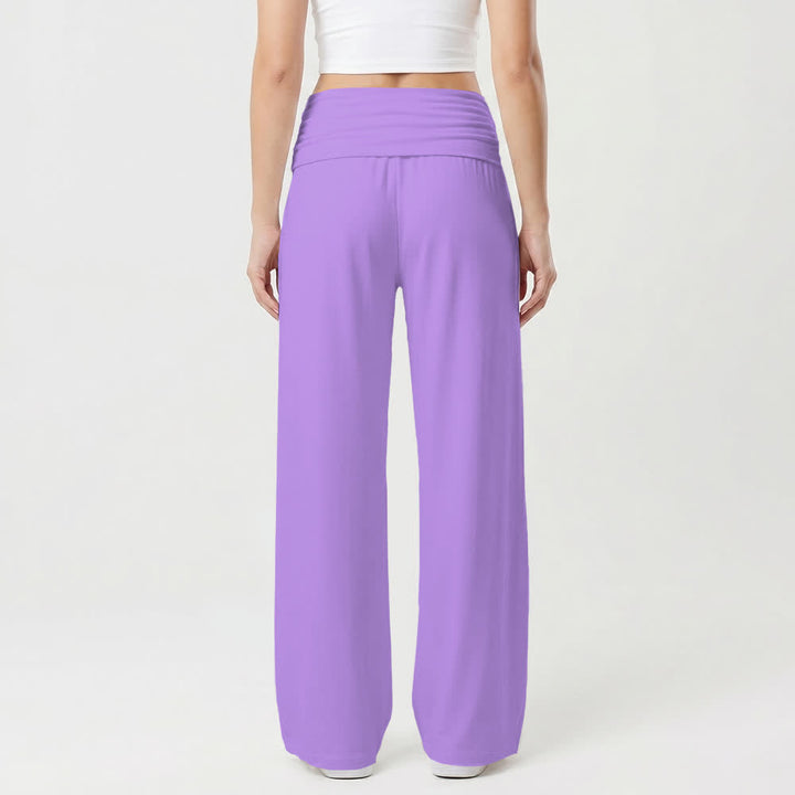Christianartworkshop Pantalon large décontracté pour femme « Foi et impossible à faire » avec inscription « Foi en dessin animé ». - image 11