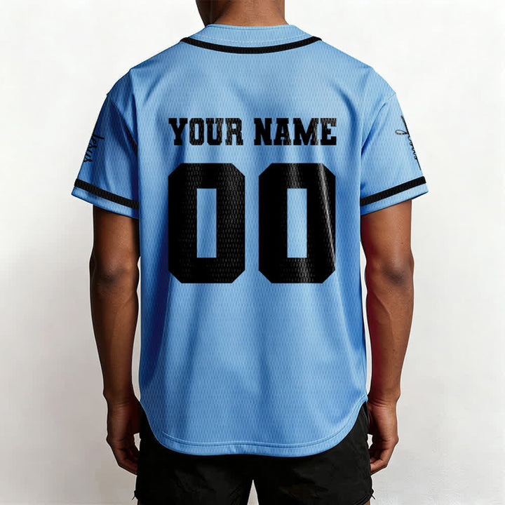 Christianartworkshop Maillot de baseball unisexe personnalisé classique Jésus - image 37