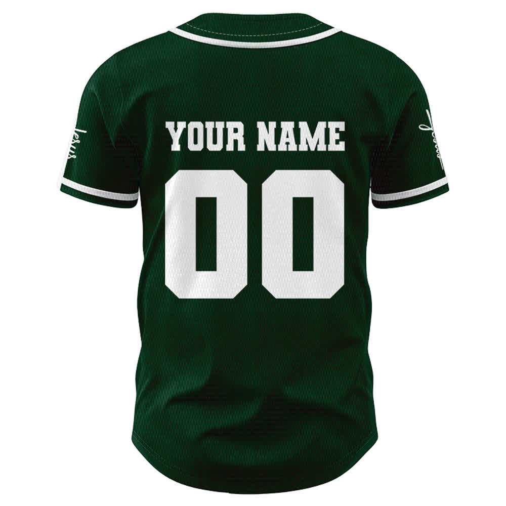 Christianartworkshop Maillot de baseball unisexe personnalisé classique Jésus - image 51