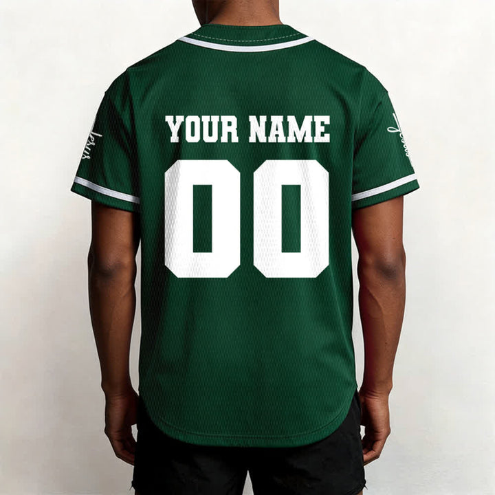 Christianartworkshop Maillot de baseball unisexe personnalisé classique Jésus - image 53