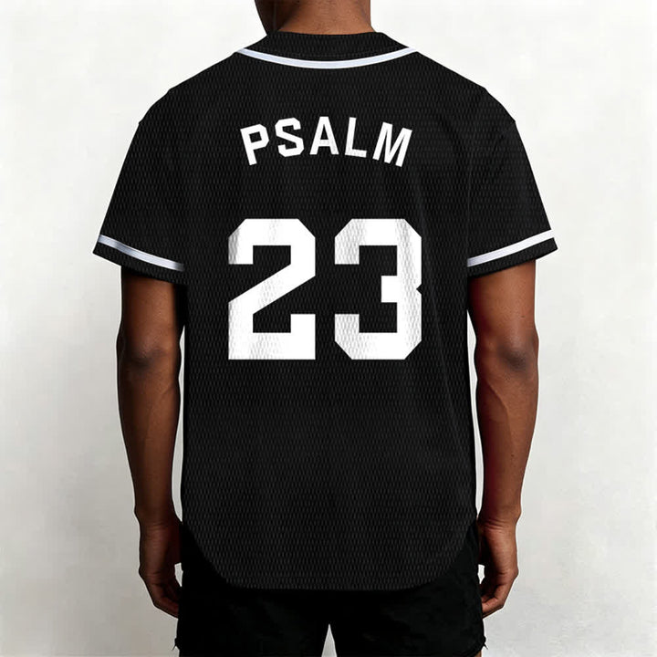Maillot de baseball unisexe style rétro sport Christianartworkshop Psaume 23 - image 18