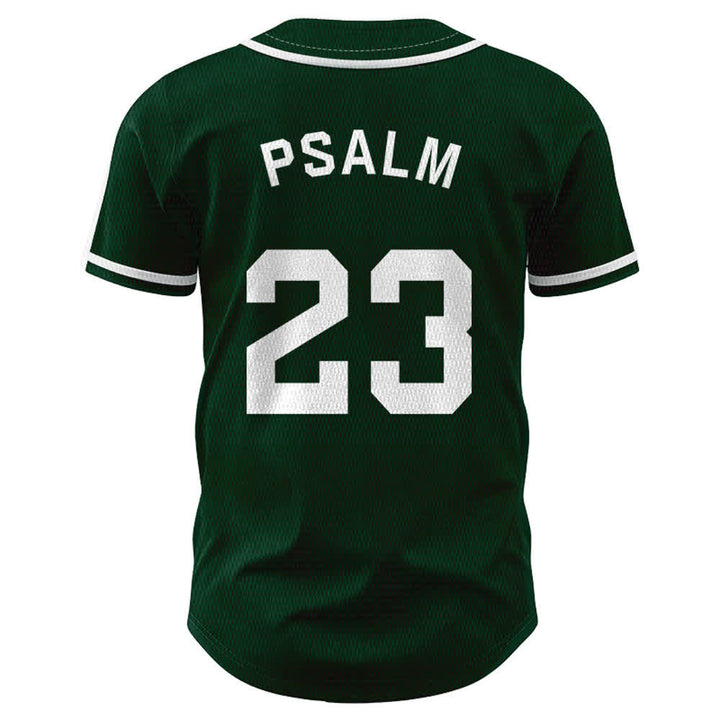 Maillot de baseball unisexe style rétro sport Christianartworkshop Psaume 23 - image 44