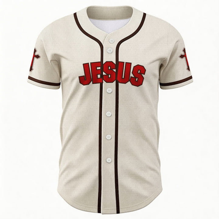Christianartworkshop Maillot de baseball unisexe La croix est la preuve de l'amour de Dieu - image 2