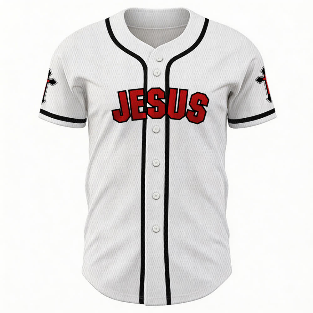 Christianartworkshop Maillot de baseball unisexe La croix est la preuve de l'amour de Dieu - image 9